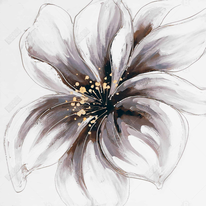 " Purple Orchid ", Brown