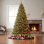 Arbre de Noël artificiel illuminé 7 pi avec lumières blanc chaud