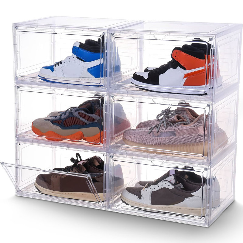  Boîte de rangement pour chaussures 6PCS