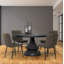 Ab Round Solid Wood Dining Table-42567144