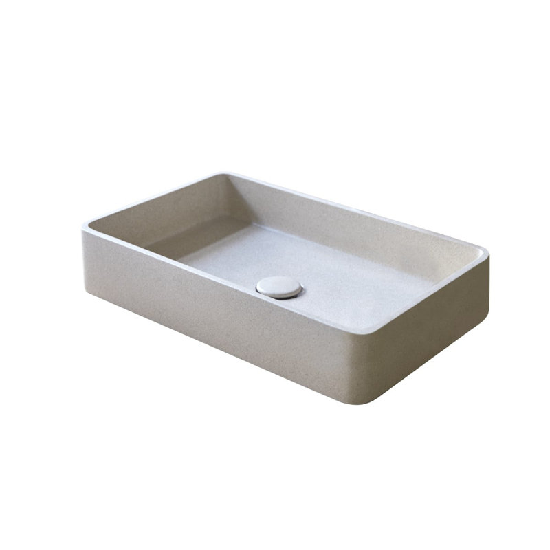 Iris Cream Terrazzo Bathroom Sink, Confetti