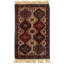 Lilyrae Wool Oriental Area Rug in Red
