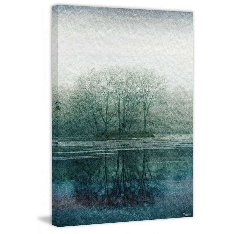 «Apple Lake», reproduction d'impression sur toile, H 60 po x l 40 po