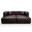 77 " Faux Leather Loveseat