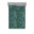 Bleu sarcelle foncé / motif géométrique multico
