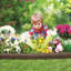 2 x Roman Stone Recycled Rubber Garden Border 1.2m-112804036