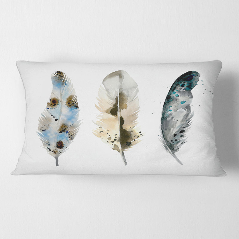 Abstract Throw Pillow