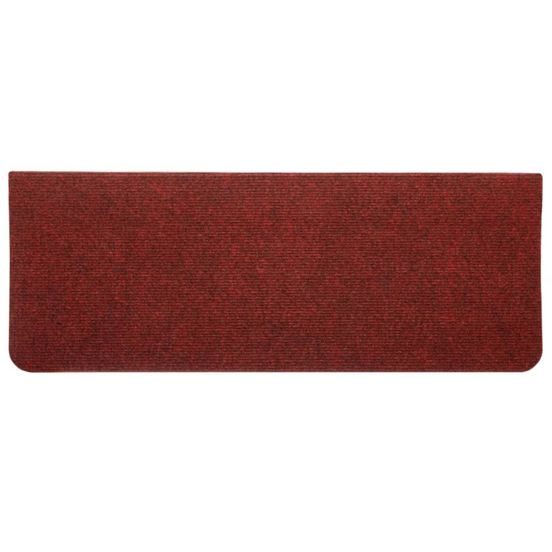 Jalesa Stair Tread, Rectangular 24.5cm x 65cm, Red