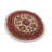Madeeha One-of-a-Kind 4'9" x 4'11" Area Rug in Red