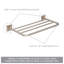 20" Hotel Shelf Frame with Towel Bar