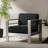Badnath 32" Wide Polyester Armchair with Optional Sunbrella Cushions-88638208-124298007