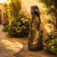 39" Tall Water Fountain with Led Lights