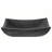 Eden Bath Zen 14.75'' Honed Black Stone Rectangular Bathroom Sink