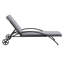 Chaise méridienne inclinable avec coussin Chagoya-517725216