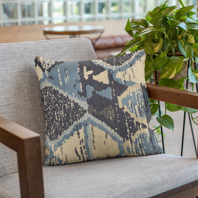 Hidden Seas Abstract Pillow