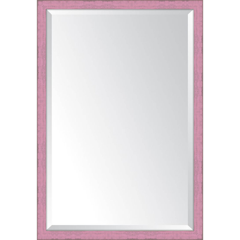 Miroir d'appoint Broadway, H 39 po x l 27 po, Rose
