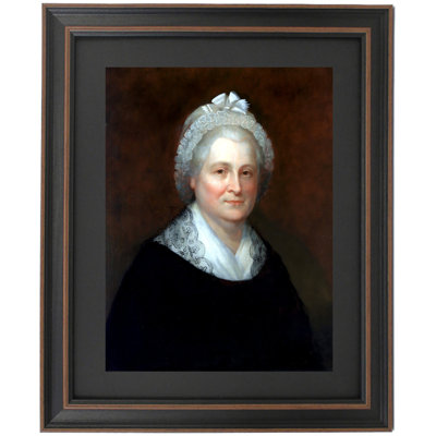 Portrait Of Martha Washington By Rembrandt Peale