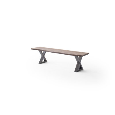 Meza Painted Metal Bench Legs