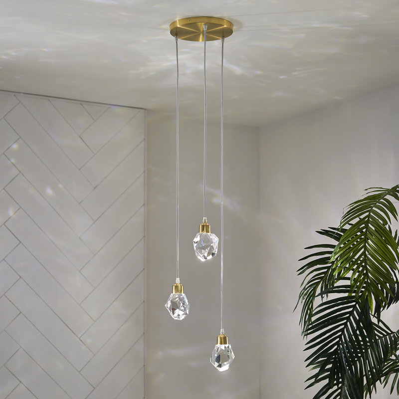 Luminaire suspendu / lustre Eutiquio Crystal Rock
