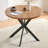Round Metal Base Dining Table