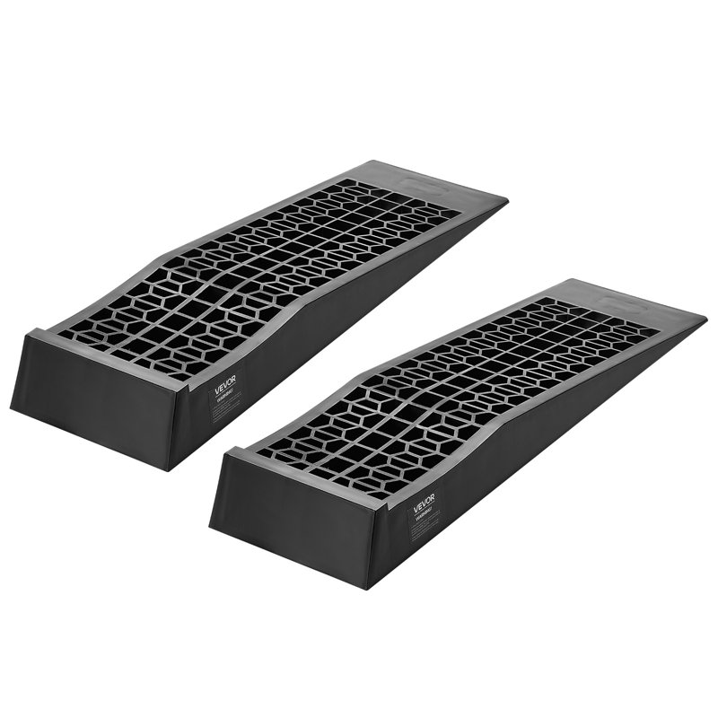 Car Ramps, 20000 lbs GVW Capacity, 2.56 in Lift Height, Portable Low Profile Car Service Ramps for Home Garage Maintenance & Oil Changes, Heavy Duty for Low Chassis Vehicle & Support Jack