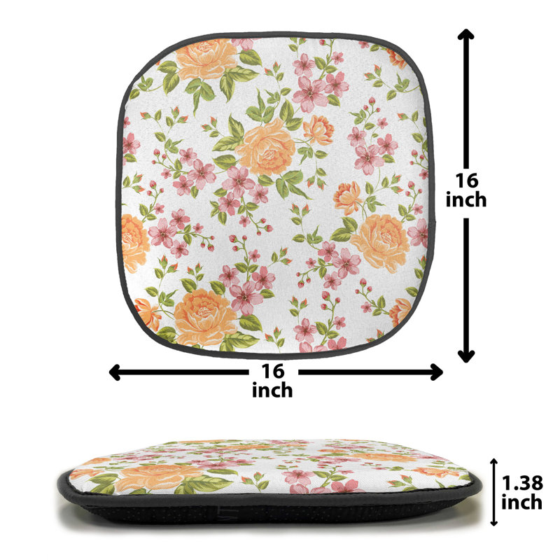 Coussin de siège papillon