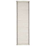 Flatweave Wool/Cotton Area Rug in Ivory