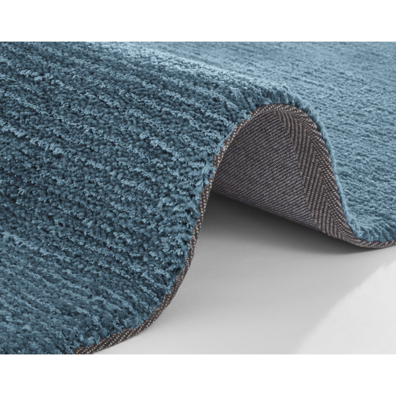 Cloud Tufted Blue Rug, Runner 80 x 250cm