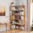 5-Tier L-Shaped Corner Bookcase: Space-Saving Storage Solution-1686622628