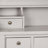 Paignt Secretary Desk with Hutch-771068805