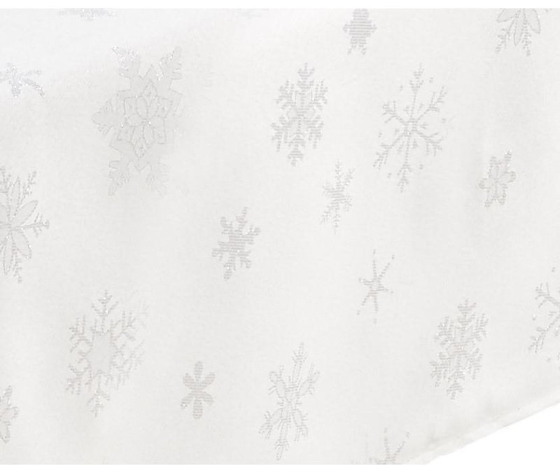Annalie Tablecloth, 85cm W x 85cm L, White