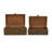 S/2 Wood Box L:12x7x4.5" S:10x6x3.5"