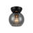 Arcadia Glass Flush Mount-88045129