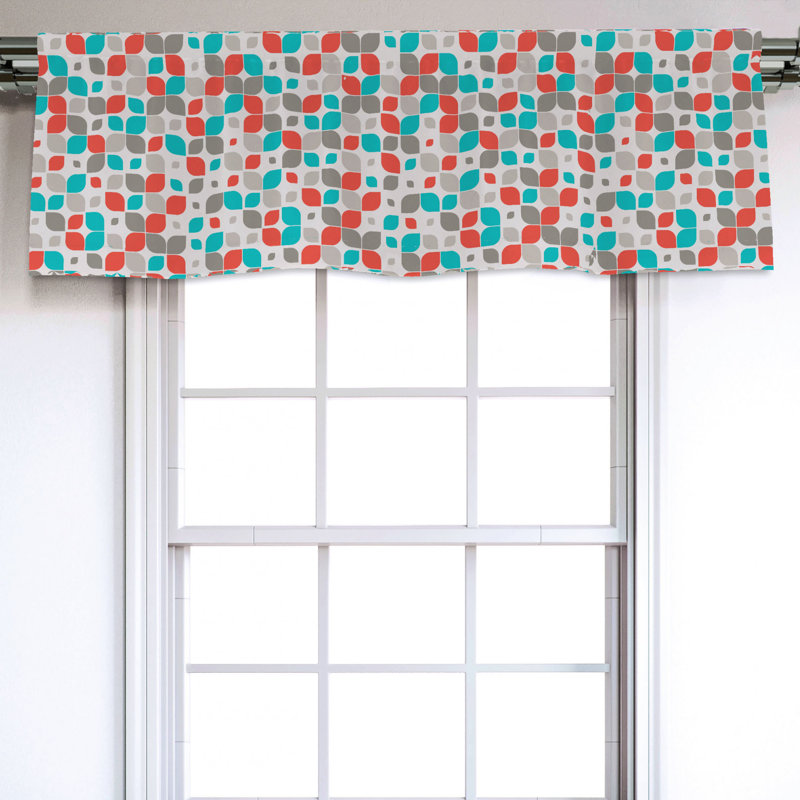 Sateen Ruffled Window Valance