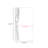 Rectangle Solid Wood Full Length Mirror-731884825