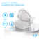 4'' Selectable Color Temperature Dimmable Air-Tight IC Rated LED Canless Recessed Lighting Kit