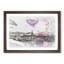 Stockholm in Sweden in Abstract - Framed Print-55730191-55730198