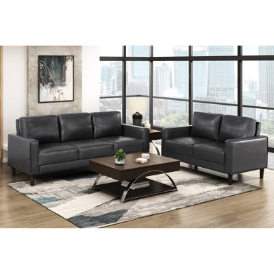 30.99 " Faux Leather Sofa