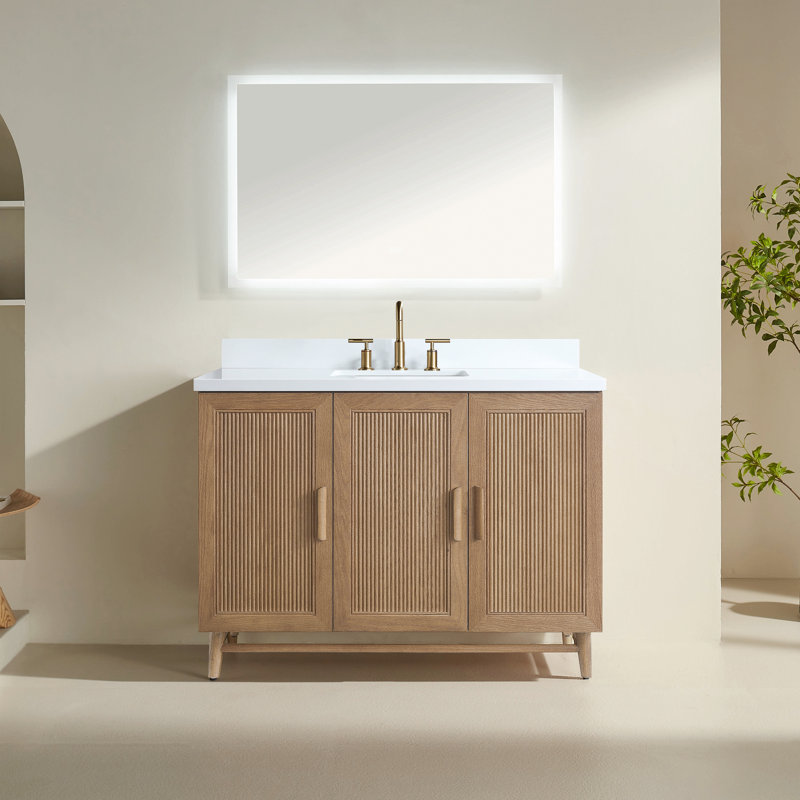 Freestanding Standard With Ceramic Top