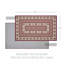 Tapis intérieur / extérieur Custom House avec envers antidérapant-992804741