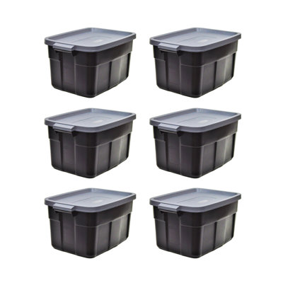 Rubbermaid Roughneck Plastic Tote Set