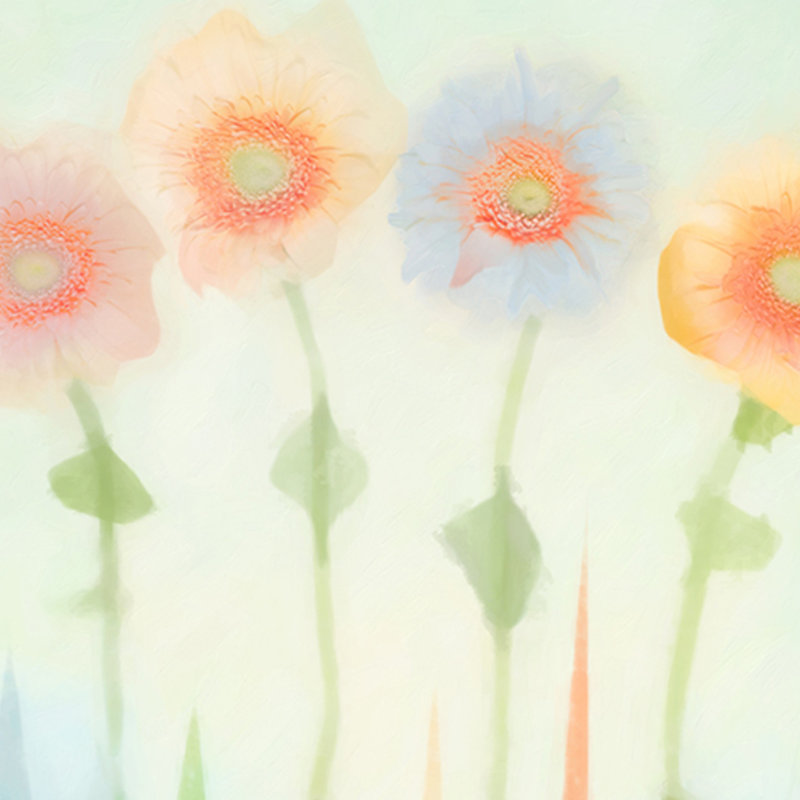 Reproduction d’art sur toile, "Flower Happy Dance", 16 po x 24 po