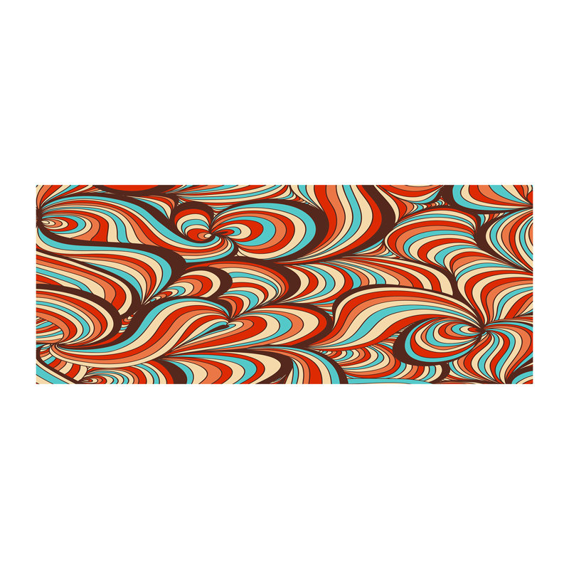 A Swirling Pattern - Wrapped Canvas Print