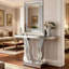 Grand miroir suspendu en cristal Crystal Diamond