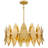 Hayley 6-Light Gold Leaf Pendant Light