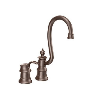 Waterhill Single Handle Kitchen Faucet, Oil Rubbed Bronze
