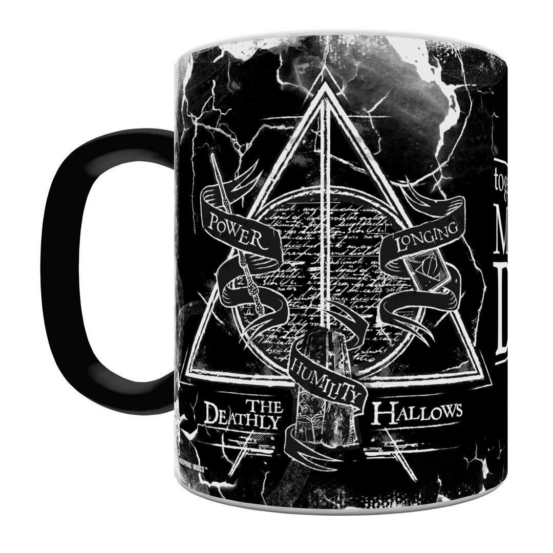 Harry Potter The Deathly Hallows Morphing Mugs Heat-Changing Drinkware - 11oz Morphing Mugs