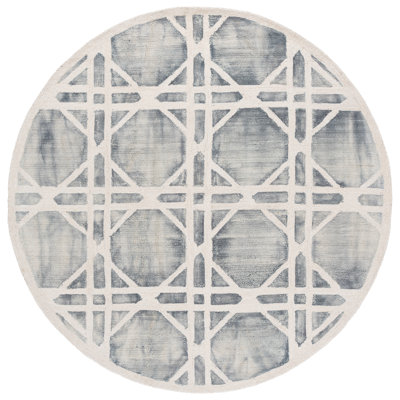 Brynjar Hand Tufted Wool Geometric Rug