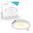 Zayd 6'' Dimmable Air-Tight IC Rated LED Canless Recessed Lighting Kit