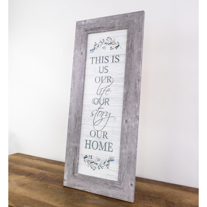 " This Is Us ", Grey Frame